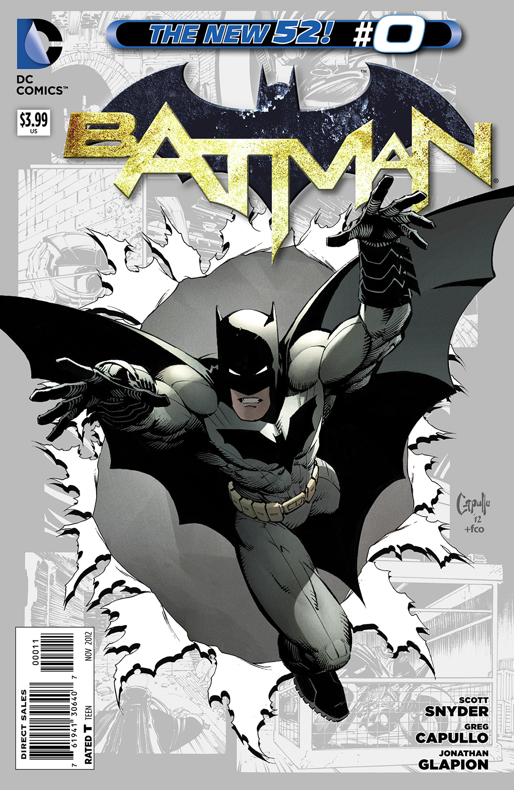 batman-0 Batman issue 0